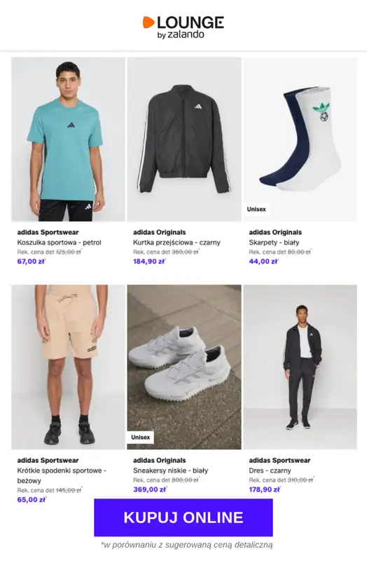 Lounge by Zalando - gazetka promocyjna Do -76%  adidas Originals od czwartku 14.05 do niedzieli 17.05 - strona 9