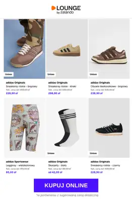 Lounge by Zalando - gazetka promocyjna Do -76%  adidas Originals od czwartku 14.05 do niedzieli 17.05 - strona 10