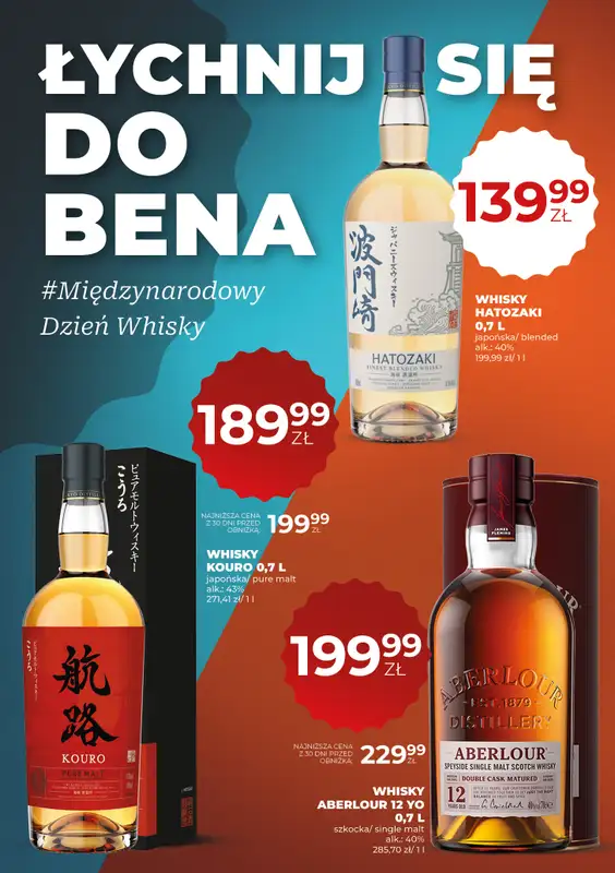 Duży Ben - gazetka promocyjna Gazetka alkoholowa od czwartku 14.05 do środy 27.05 - strona 18