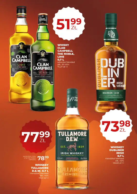Duży Ben - gazetka promocyjna Gazetka alkoholowa od czwartku 14.05 do środy 27.05 - strona 15