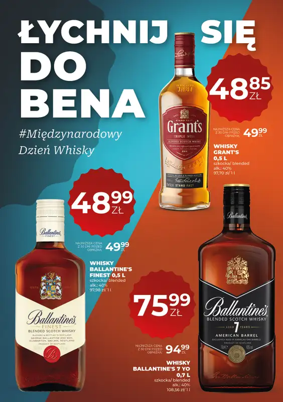 Duży Ben - gazetka promocyjna Gazetka alkoholowa od czwartku 14.05 do środy 27.05 - strona 14
