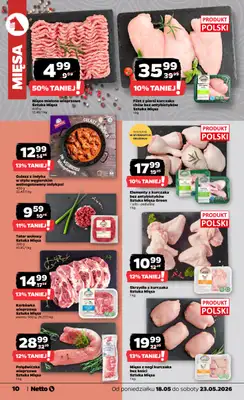 Netto - gazetka promocyjna Gazetka Spożywcza od poniedziałku 18.05 do soboty 23.05 - strona 10
