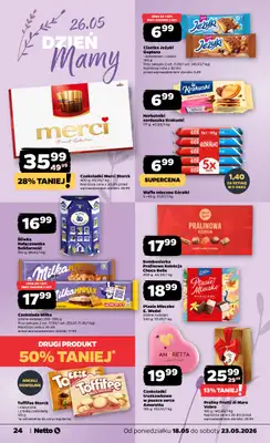 Netto - gazetka promocyjna Gazetka Spożywcza od poniedziałku 18.05 do soboty 23.05 - strona 24