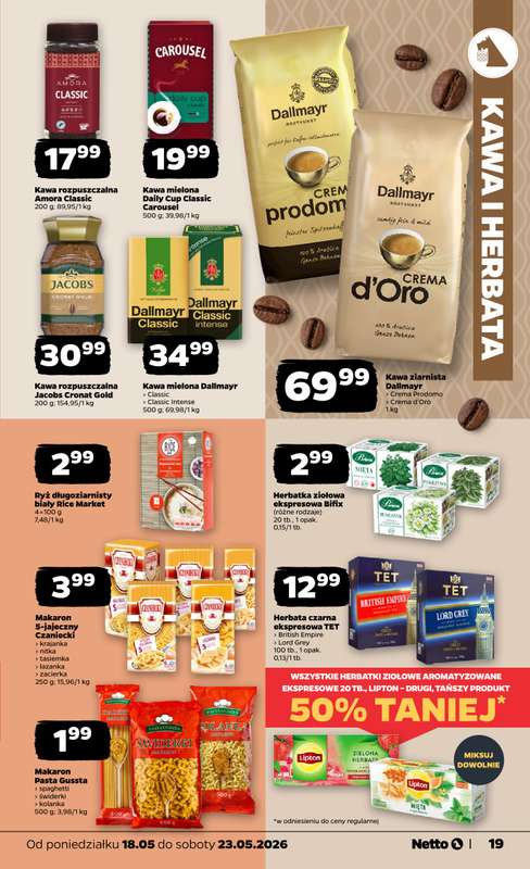 Netto - gazetka promocyjna Gazetka Spożywcza  do soboty 23.05 - strona 19
