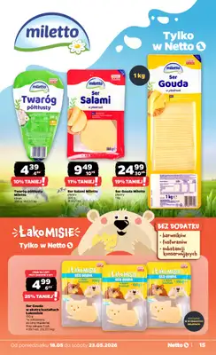Netto - gazetka promocyjna Gazetka Spożywcza od poniedziałku 18.05 do soboty 23.05 - strona 15