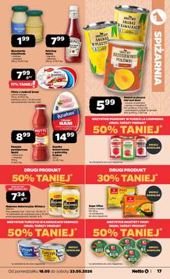 Netto - gazetka promocyjna Gazetka Spożywcza  do soboty 23.05 - strona 17