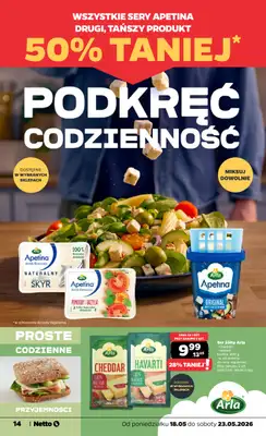 Netto - gazetka promocyjna Gazetka Spożywcza od poniedziałku 18.05 do soboty 23.05 - strona 14