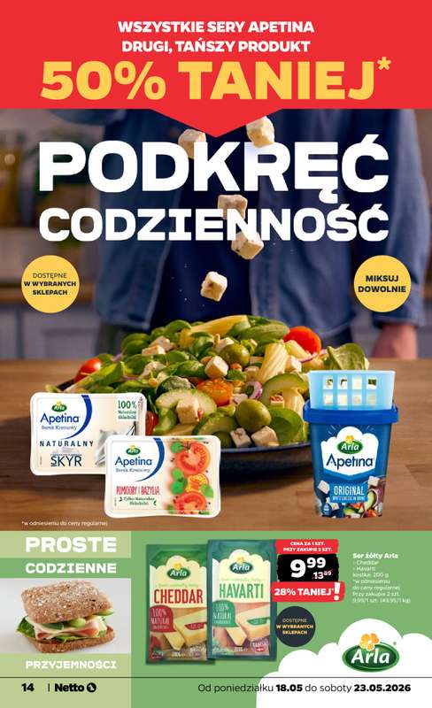 Netto - gazetka promocyjna Gazetka Spożywcza  do soboty 23.05 - strona 14