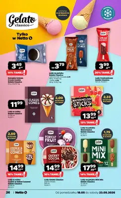Netto - gazetka promocyjna Gazetka Spożywcza od poniedziałku 18.05 do soboty 23.05 - strona 26