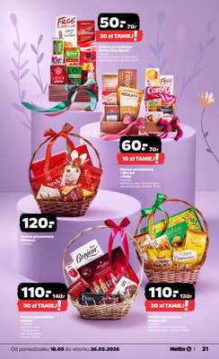 Netto - gazetka promocyjna Gazetka Spożywcza  do soboty 23.05 - strona 21