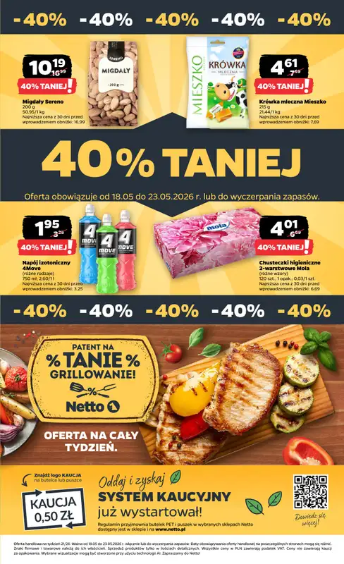 Netto - gazetka promocyjna Gazetka Spożywcza od poniedziałku 18.05 do soboty 23.05 - strona 37
