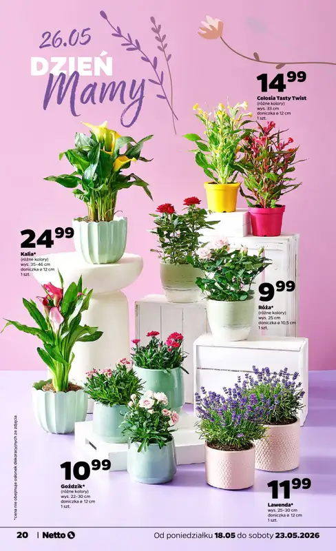 Netto - gazetka promocyjna Gazetka Spożywcza od poniedziałku 18.05 do soboty 23.05 - strona 20