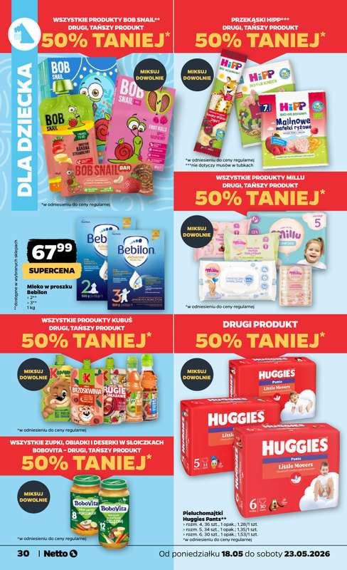 Netto - gazetka promocyjna Gazetka Spożywcza  do soboty 23.05 - strona 30