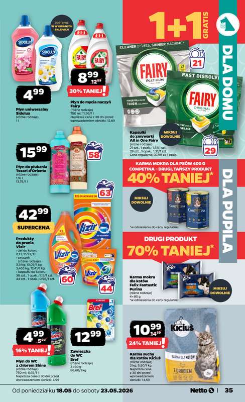 Netto - gazetka promocyjna Gazetka Spożywcza  do soboty 23.05 - strona 35