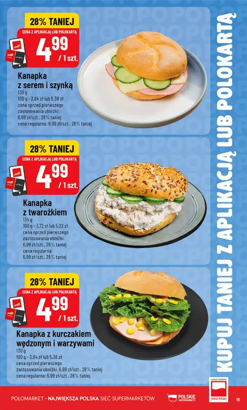 POLOmarket - gazetka promocyjna Kupuj taniej z POLOappką od czwartku 14.05 do wtorku 19.05 - strona 15