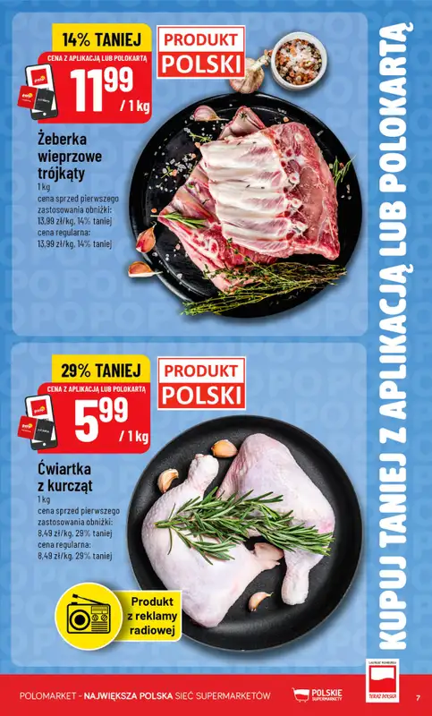 POLOmarket - gazetka promocyjna Kupuj taniej z POLOappką od czwartku 14.05 do wtorku 19.05 - strona 7