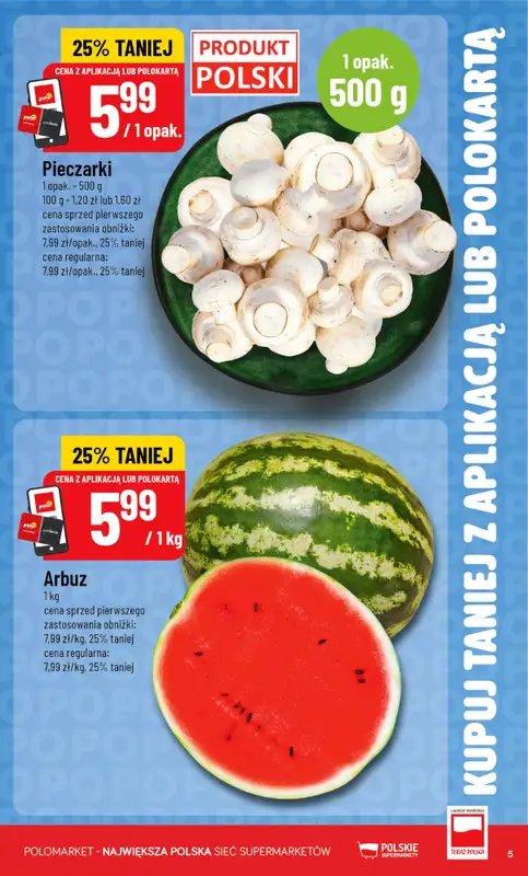 POLOmarket - gazetka promocyjna Kupuj taniej z POLOappką od czwartku 14.05 do wtorku 19.05 - strona 5