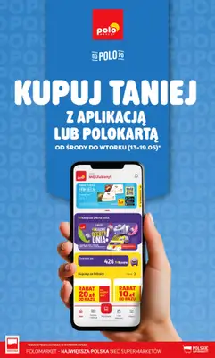 POLOmarket - gazetka promocyjna Kupuj taniej z POLOappką od czwartku 14.05 do wtorku 19.05