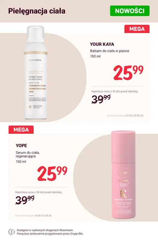 Rossmann - gazetka promocyjna Nowości na promocji! od soboty 16.05 do środy 20.05 - strona 6