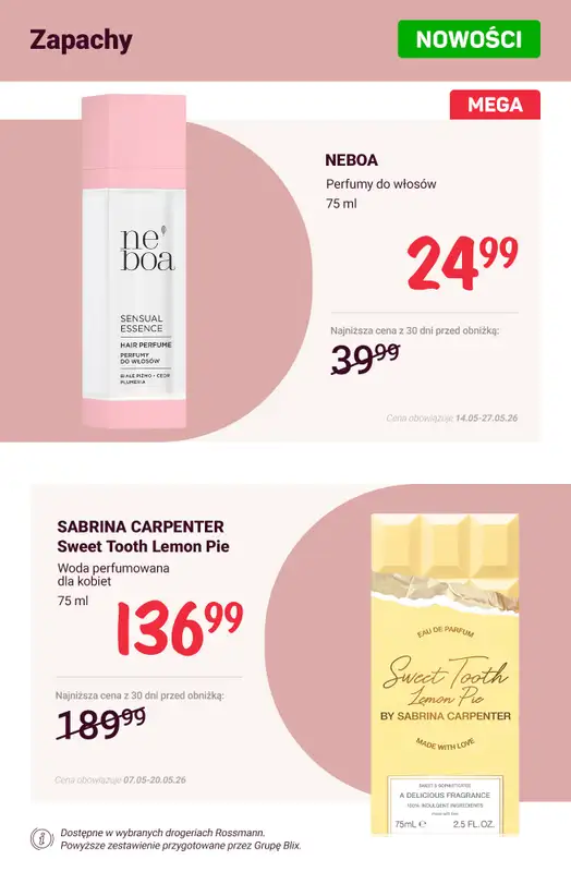 Rossmann - gazetka promocyjna Nowości na promocji! od soboty 16.05 do środy 20.05 - strona 2