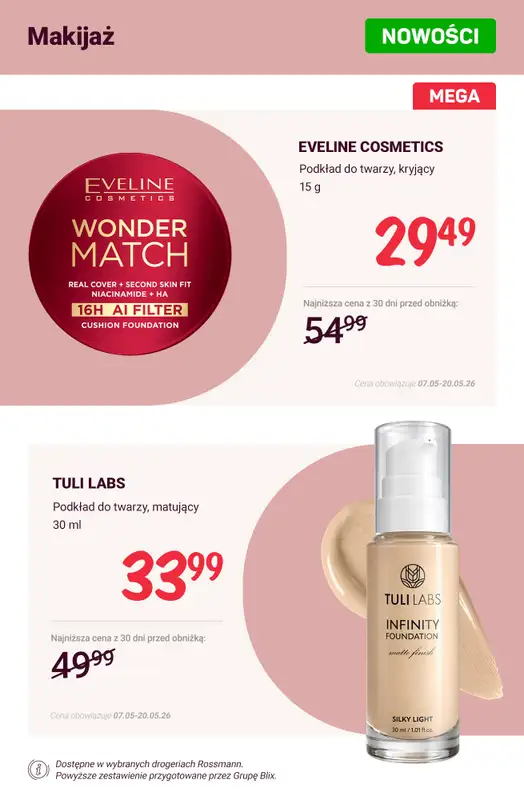 Rossmann - gazetka promocyjna Nowości na promocji! od soboty 16.05 do środy 20.05 - strona 3
