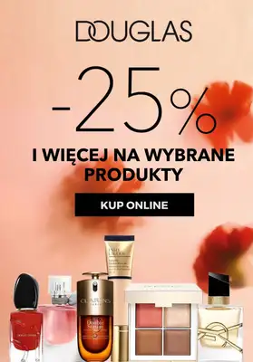 Dzień Matki - gazetka promocyjna Douglas | -25% i więcej na wybrane produkty od czwartku 14.05 do wtorku 26.05