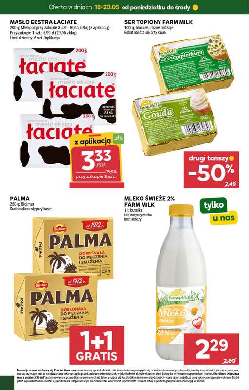 Stokrotka - gazetka promocyjna Hity na start od poniedziałku 18.05 do środy 20.05 - strona 2