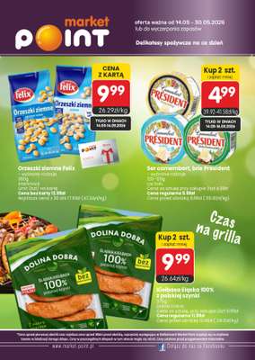 Market Point - gazetka promocyjna Gazetka od czwartku 14.05 do soboty 30.05