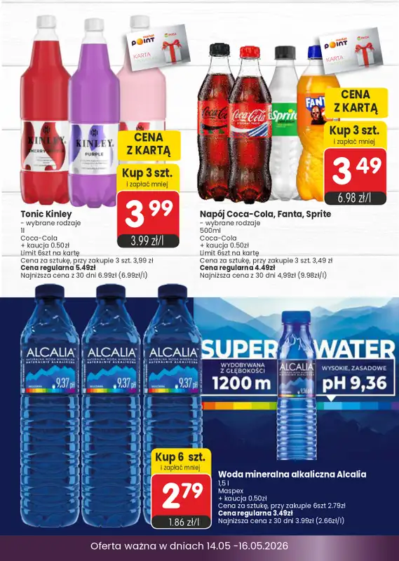 Market Point - gazetka promocyjna Gazetka od czwartku 14.05 do soboty 30.05 - strona 4