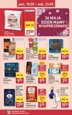 Aldi - gazetka promocyjna Dzień Mamy w Aldi! od poniedziałku 18.05 do soboty 23.05 - strona 2