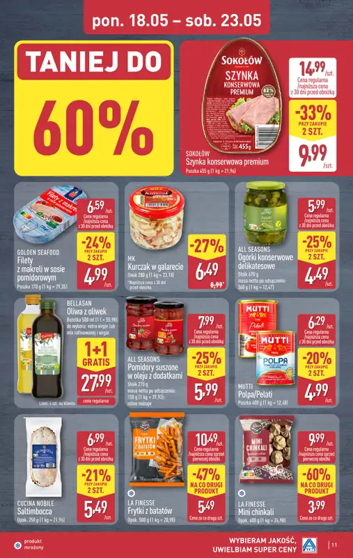 Aldi - gazetka promocyjna Pełny katalog! od poniedziałku 18.05 do soboty 23.05 - strona 11