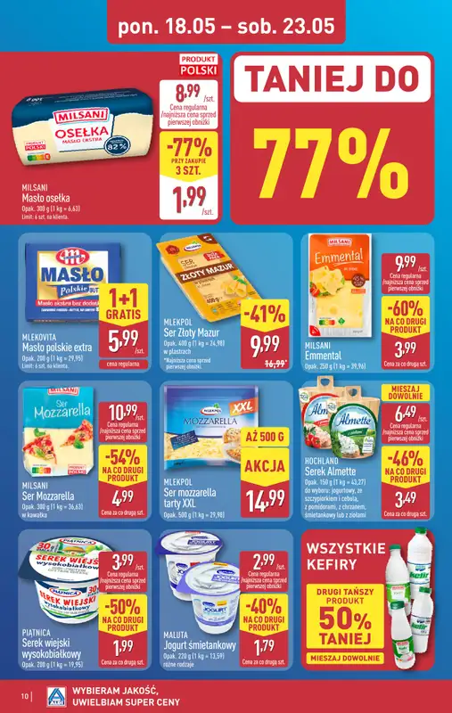 Aldi - gazetka promocyjna Pełny katalog! od poniedziałku 18.05 do soboty 23.05 - strona 10