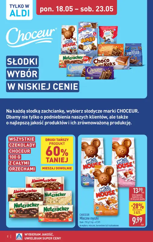 Aldi - gazetka promocyjna Pełny katalog! od poniedziałku 18.05 do soboty 23.05 - strona 2
