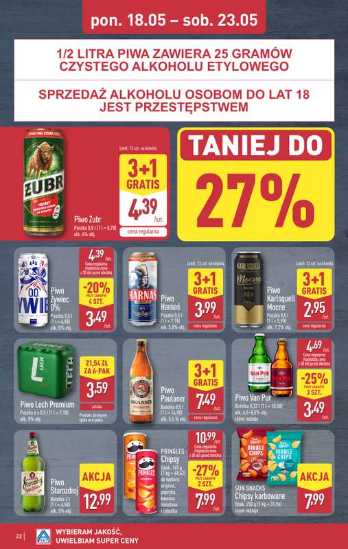 Aldi - gazetka promocyjna Pełny katalog! od poniedziałku 18.05 do soboty 23.05 - strona 22