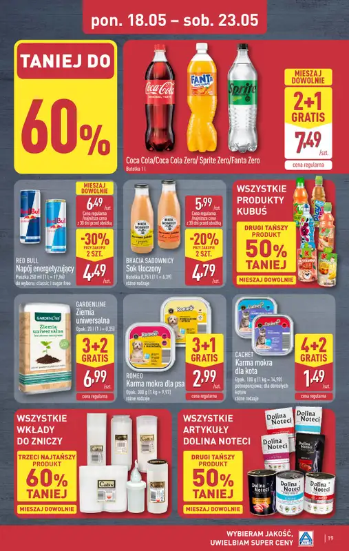 Aldi - gazetka promocyjna Pełny katalog! od poniedziałku 18.05 do soboty 23.05 - strona 19