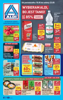 Aldi - gazetka promocyjna Pełny katalog! od poniedziałku 18.05 do soboty 23.05