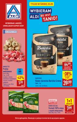 Aldi - gazetka promocyjna Najlepsze oferty na środę w Aldi! od środy 20.05 do środy 20.05