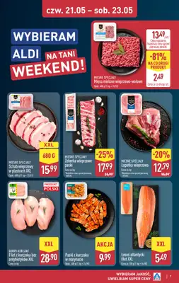 Aldi - gazetka promocyjna Weekend super cen w Aldi! od czwartku 21.05 do soboty 23.05 - strona 7