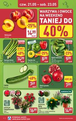 Aldi - gazetka promocyjna Weekend super cen w Aldi! od czwartku 21.05 do soboty 23.05 - strona 6