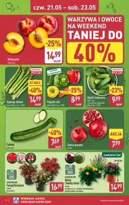 Aldi - gazetka promocyjna Weekend super cen w Aldi! od czwartku 21.05 do soboty 23.05 - strona 6