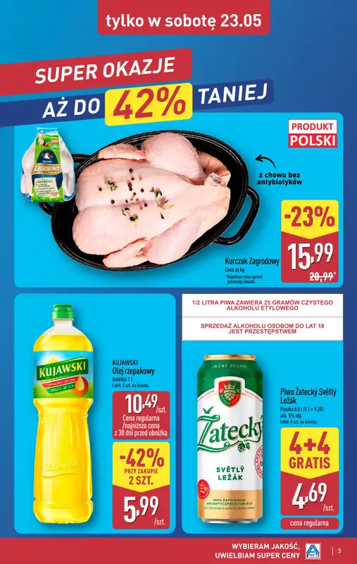 Aldi - gazetka promocyjna Weekend super cen w Aldi!   - strona 3