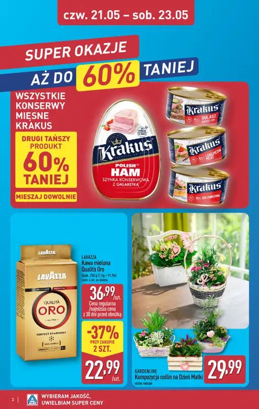Aldi - gazetka promocyjna Weekend super cen w Aldi!   - strona 2