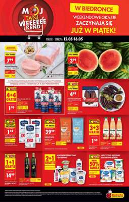 Biedronka - gazetka promocyjna Tani Weekend od piątku 15.05 do soboty 16.05