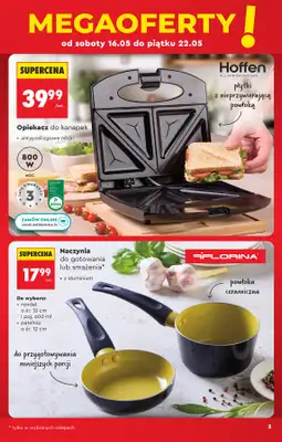 Biedronka - gazetka promocyjna Hity i inspiracje, od 16.05 od soboty 16.05 do środy 03.06 - strona 3