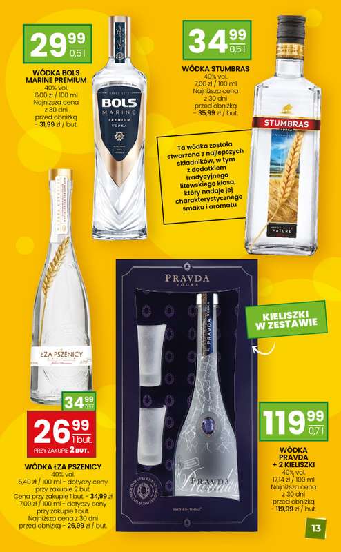 Twój Market - gazetka promocyjna Gazetka alkoholowa od piątku 15.05 do niedzieli 14.06 - strona 13