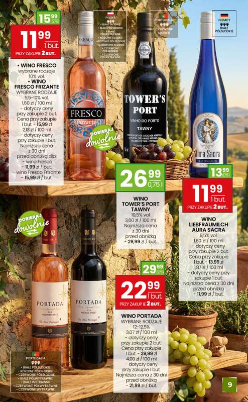 Twój Market - gazetka promocyjna Gazetka alkoholowa od piątku 15.05 do niedzieli 14.06 - strona 9