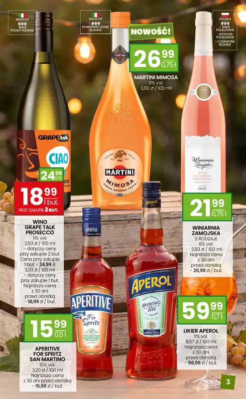Twój Market - gazetka promocyjna Gazetka alkoholowa od piątku 15.05 do niedzieli 14.06 - strona 3
