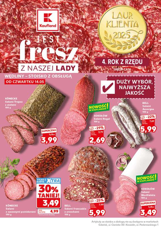 Kaufland - gazetka promocyjna Mocny Start od poniedziałku 18.05 do środy 20.05 - strona 14