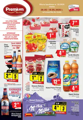 Premium Nasz Sklep - gazetka promocyjna Gazetka Premium Nasz Sklep od czwartku 28.05 do środy 10.06
