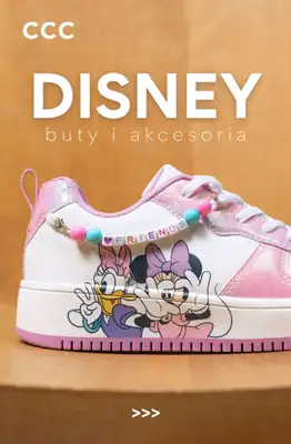 CCC - gazetka promocyjna Disney - buty i akcesoria dziecięce od soboty 16.05 